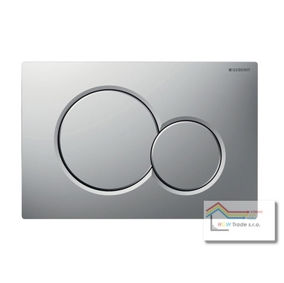 Geberit tlačítko SIGMA 01 matný chróm